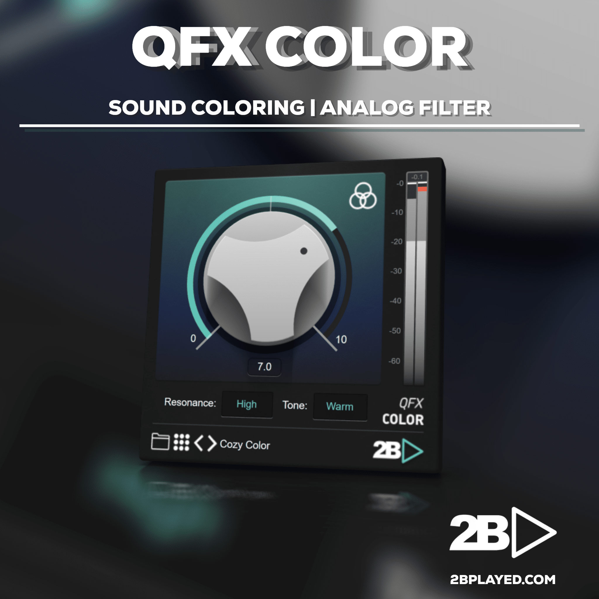 QFX Color VST3 for Windows AU and VST3 for macOS 2B Played Music