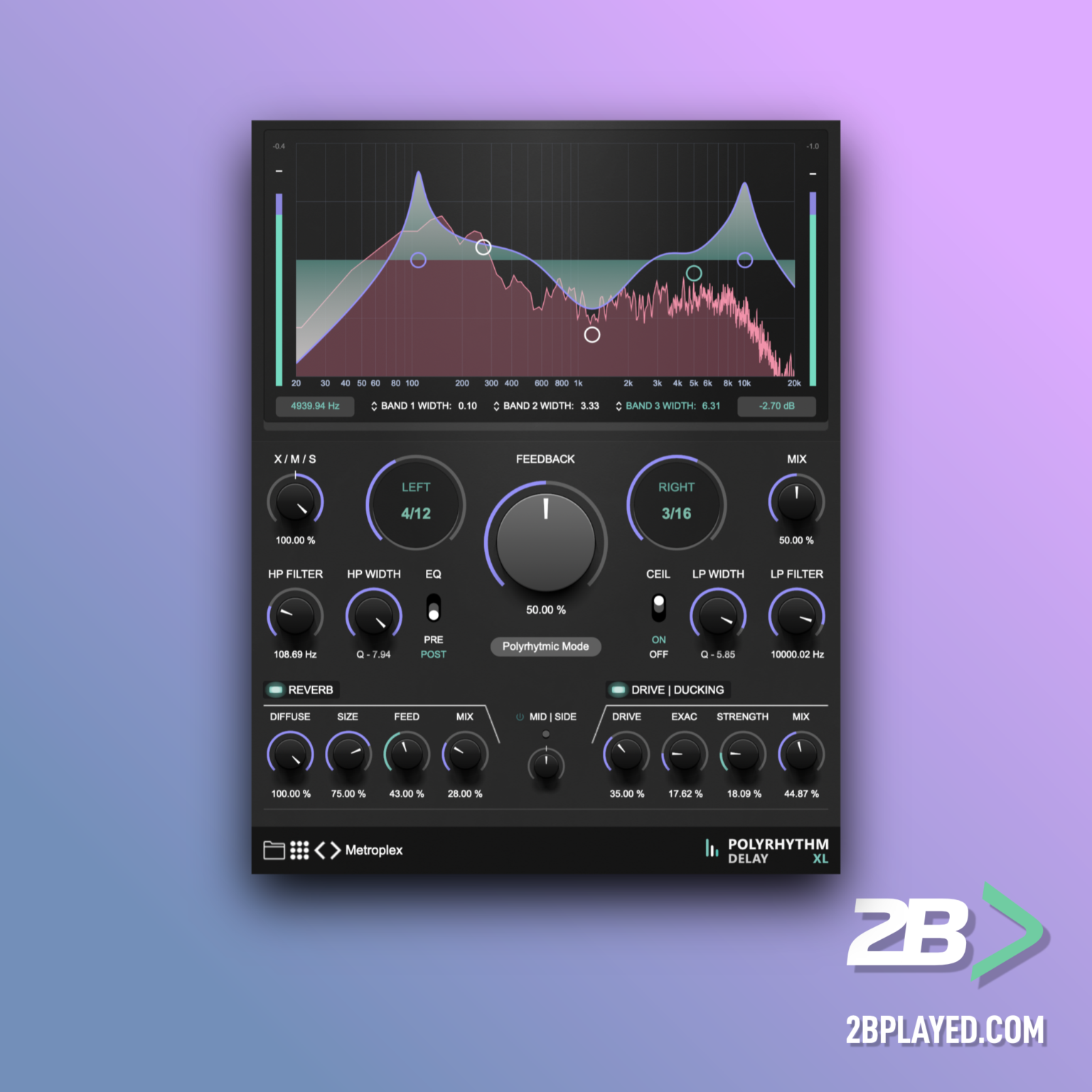 2B Played Music - Creative Audio Plugins